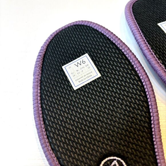 Rothy's Women's The Flat Round Toe Botanicamo Purple Camo Ballet Flats US Size 6 - Picture 10 of 10